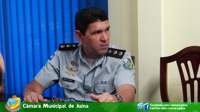 18/12/2015 - Reunião com Tenente Coronel PM
