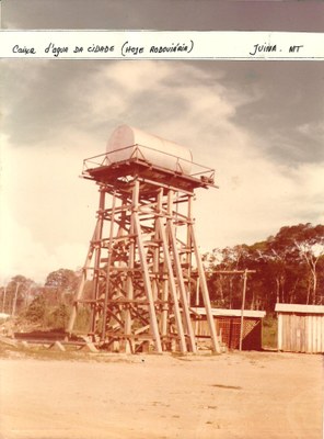 Caixa D'agua (Onde hoje é a rodoviária)