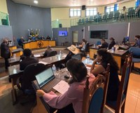 34º Sessão Ordinária aborda cascalhamento, iluminação pública, medicina integrativa e limpeza das ruas.