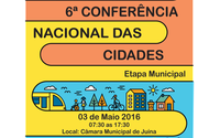 6º Conferência das Cidades - Etapa Municipal