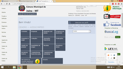 Portal transparência
