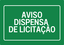 AVISO DE DISPENSA DE LICITAÇÃO
