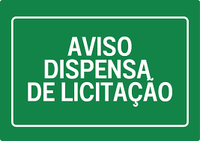 AVISO DE DISPENSA DE LICITAÇÃO