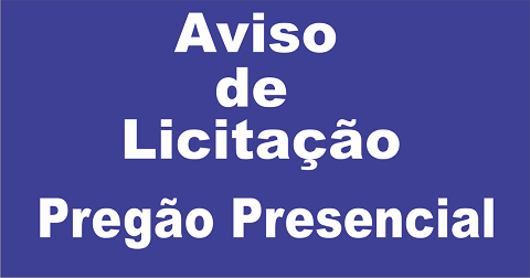 AVISO DE LICITACAO - Pregão 005/2018