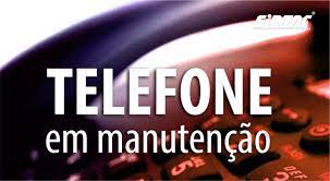 AVISO: Telefone fora do AR