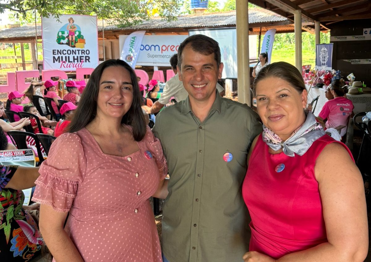 Câmara de Juína participa do Encontro Mulher Rural no Distrito de Terra Roxa.