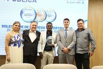 Câmara de Juína recebe Prêmio Diamante de Transparência Pública do TCE-MT