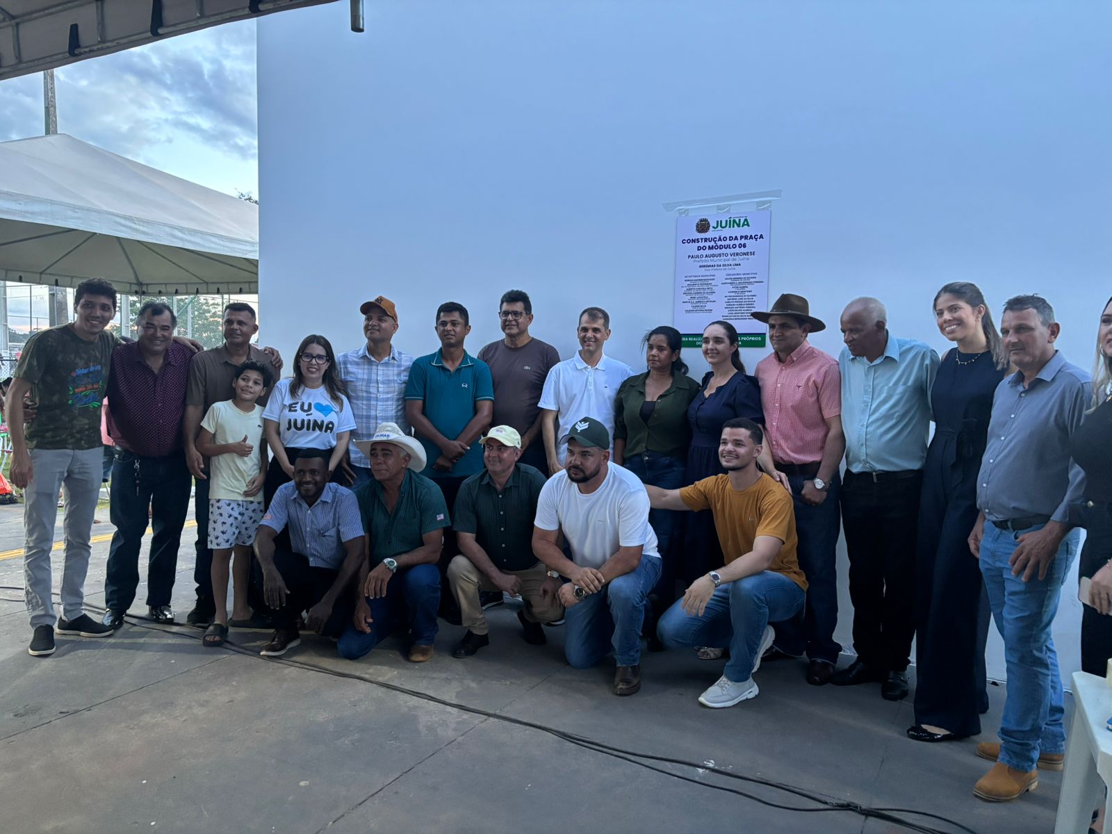 Câmara Municipal celebra a inauguração da nova Praça do Bairro Cidade Alta (Módulo 6).