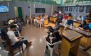 Câmara Municipal de Juína intermedia reunião entre técnicas de enfermagem, Secretaria de Saúde e administrativo do Hospital Municipal após denúncias.