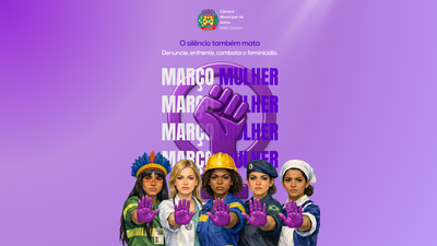 Câmara Municipal de Juína lança a campanha Março Mulher 2026.