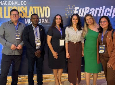 Câmara Municipal de Juína participa de Encontro Nacional do Poder Legislativo Municipal.