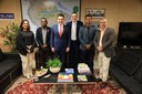 Câmara Municipal de Juína se reúne com Ministro das Cidades e Deputado Federal