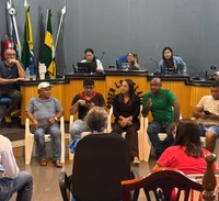 Câmara Municipal de Juína sediou Reunião Pública sobre o Centro de Hemodiálise e de Tratamento Renal.