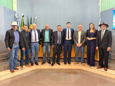 Câmara Municipal recepciona novo Vereador Suplente