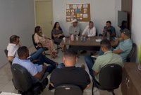 Câmara Municipal se reúne com Secretária de Saúde e Poder Executivo.