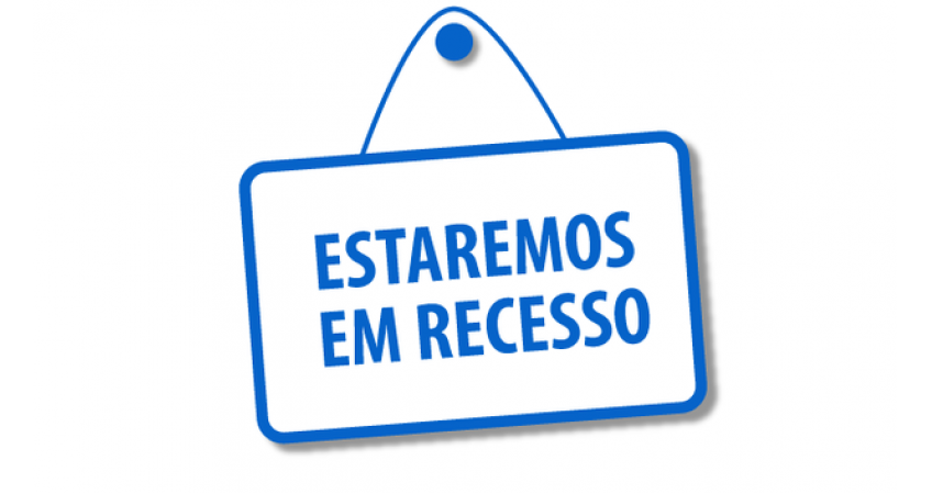 Comunicado de Recesso 