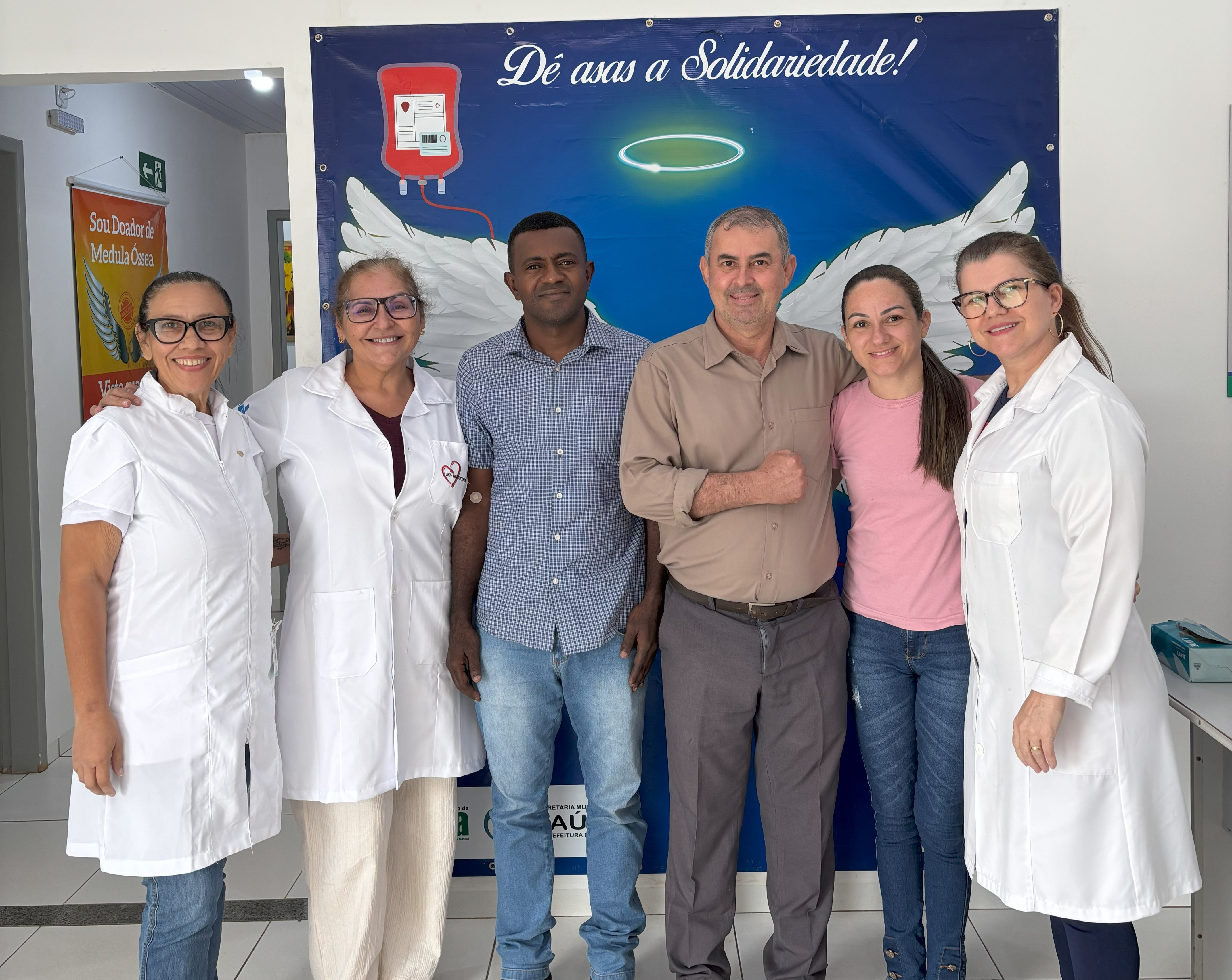 Vereadores participam da Campanha de Doação de Sangue da UCT - Juína.