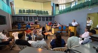 Vereadores se reúnem com a Diretoria da Sintep - Subsede Juína para discutir sobre o piso salarial e plano de carreiras dos profissionais da Educação.